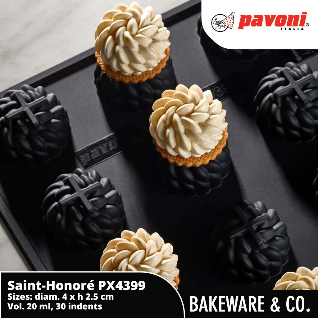 Cetakan Silikon Dessert Saint Honore - Façon Saint-Honoré by Cédric Grolet PX4399 Pavoni Italy
