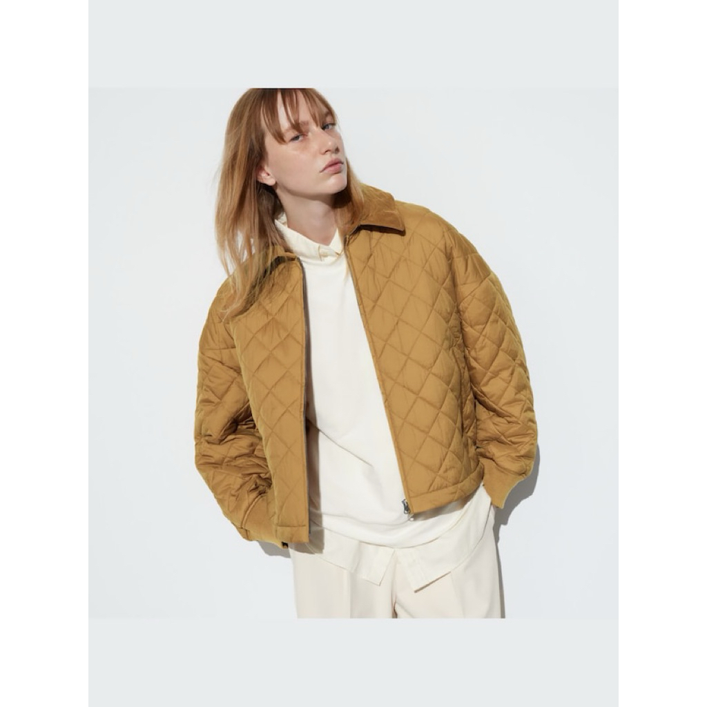 UNIQLO QUILTED PADDED BLOUSON JACKET