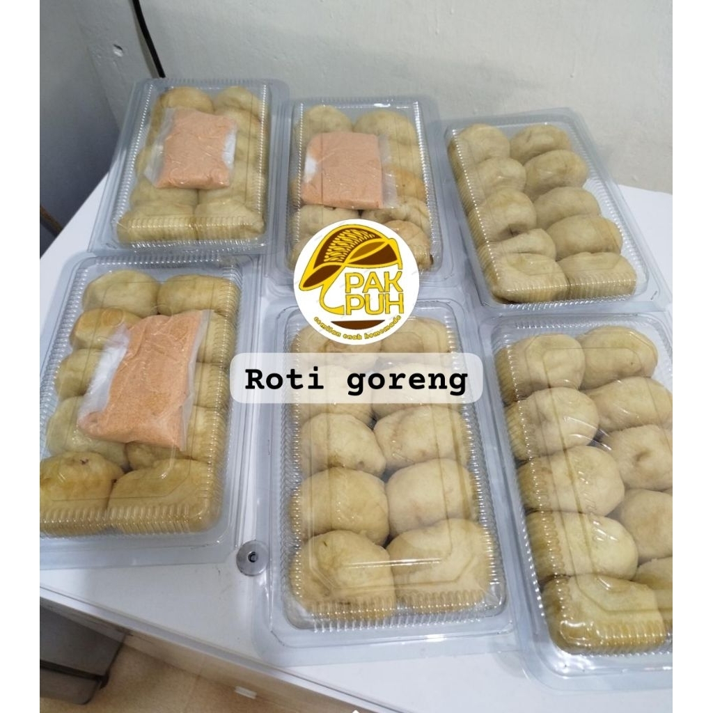 roti goreng Frozen lembut dengan varian isi coklat/kelapa gula merah/sayur
