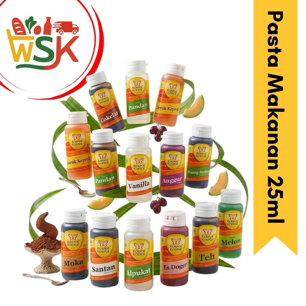 Pasta Koepoe Koepoe 25ml - Pasta Pewarna Perisa Makanan & Minuman