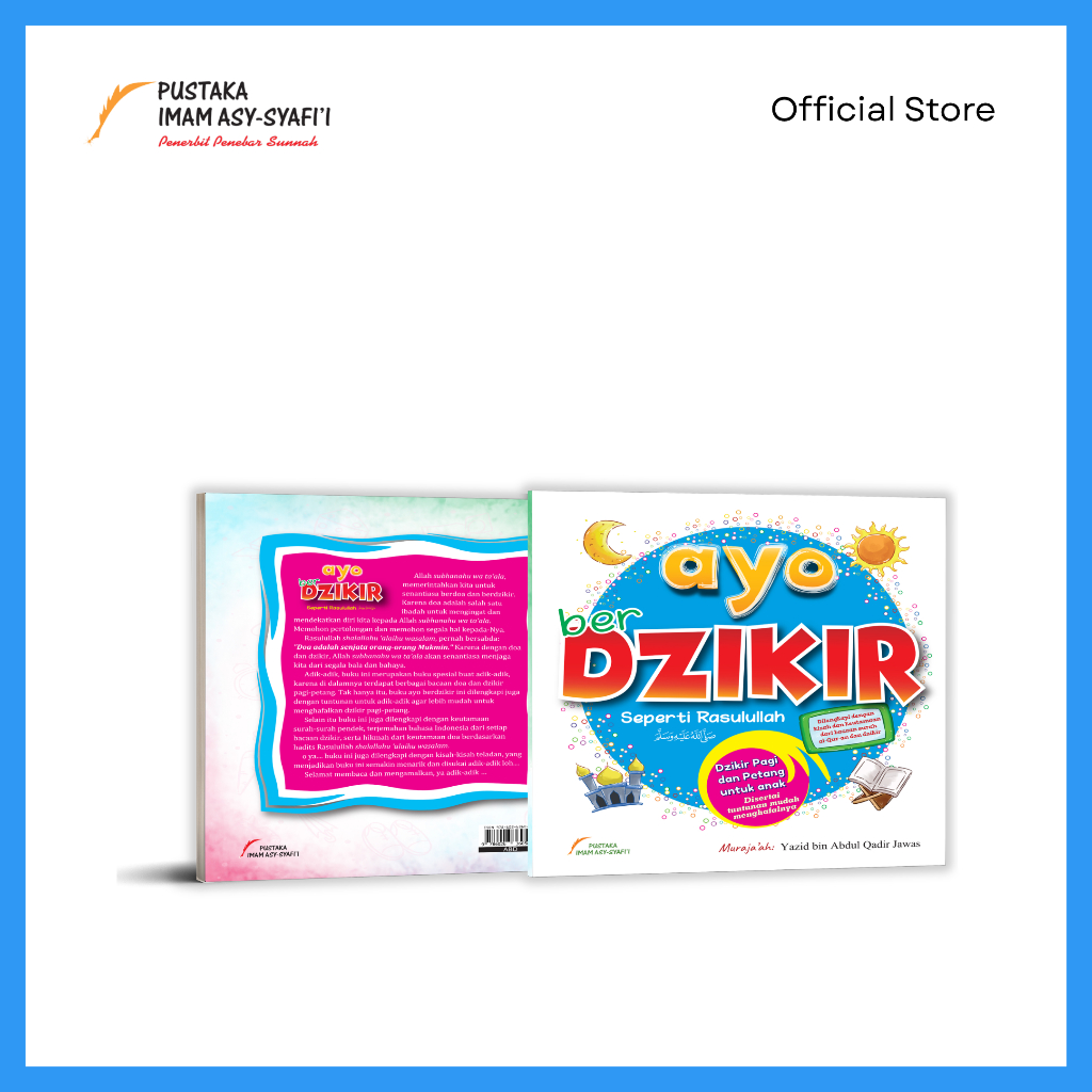 Pustaka Imam Syafii - Buku Ayo Berdzikir Seperti Rasulullah