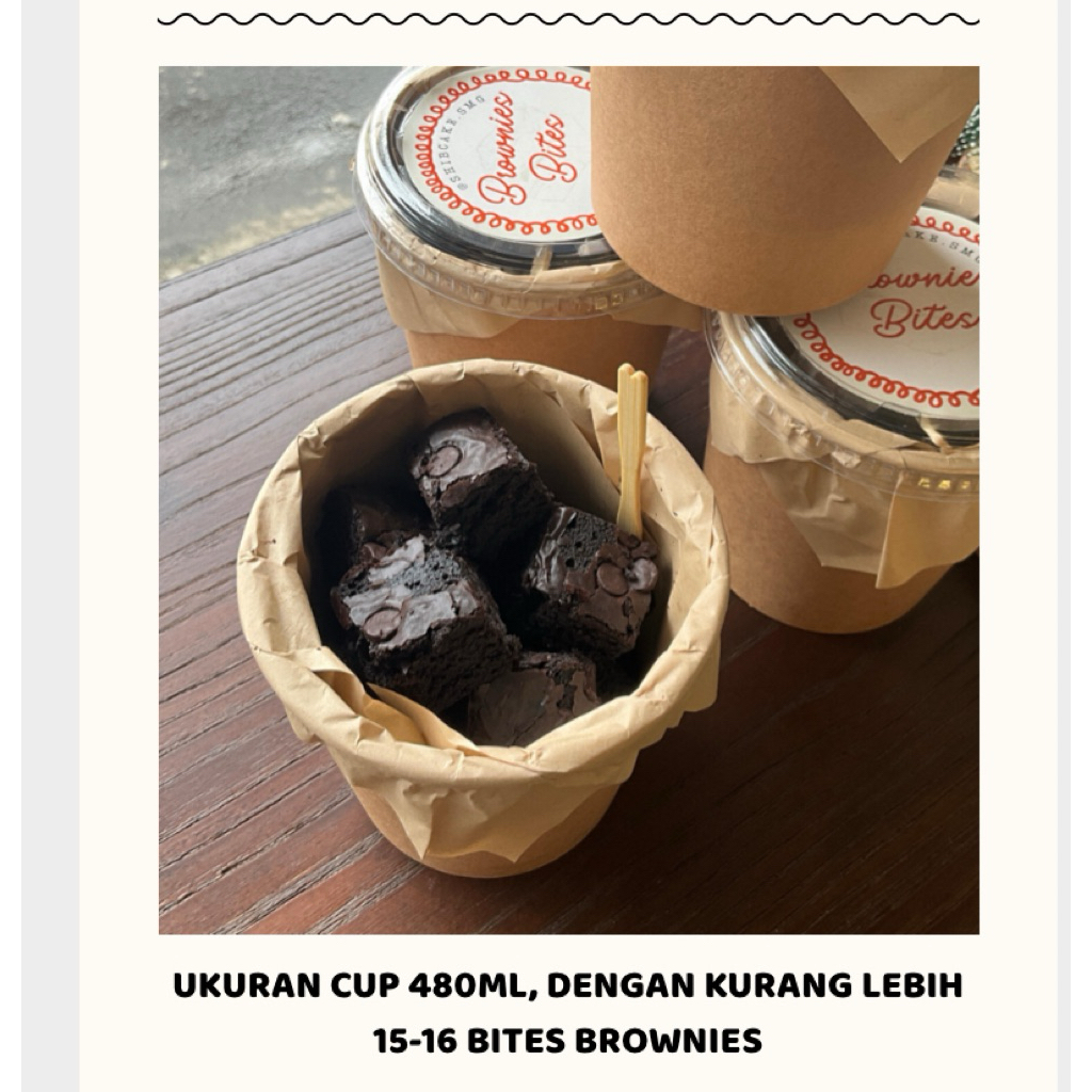 SHIB CAKE Fudgy Brownies Bites