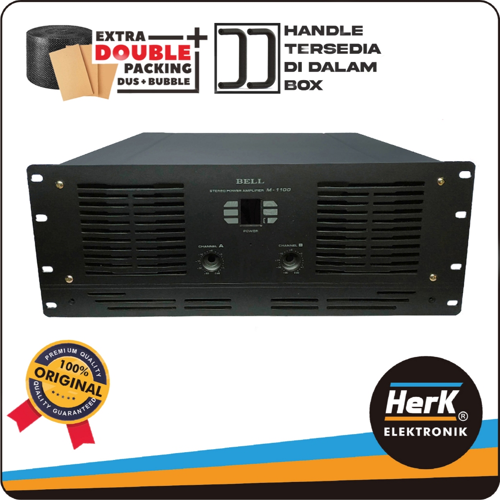 BOX POWER AMPLIFIER BELL M1100 BOX AUDIO M1100