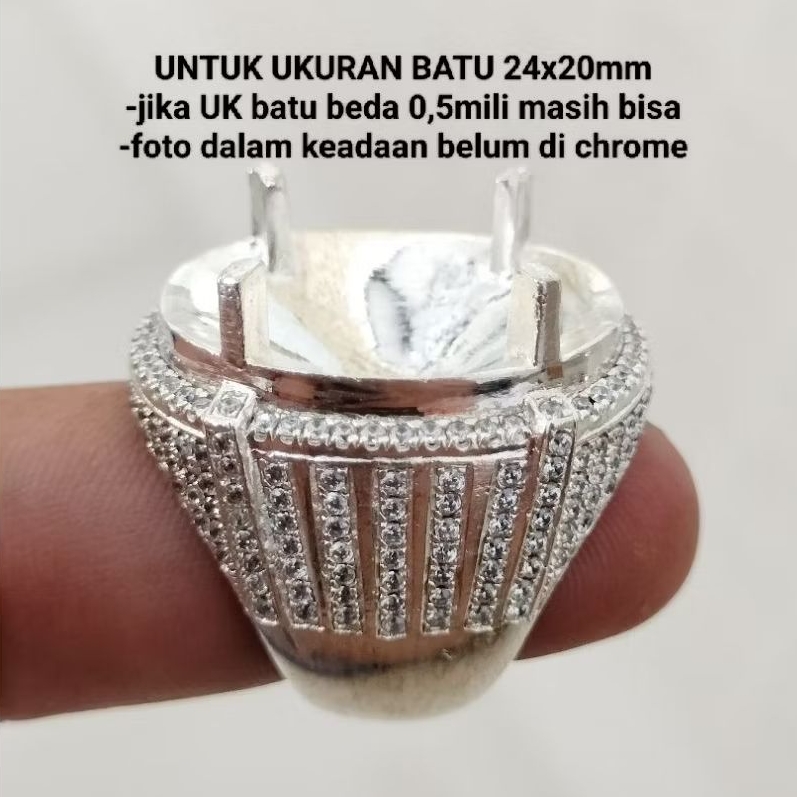 RING ALSUP TERBARU MODEL PERAK MICROSETTING