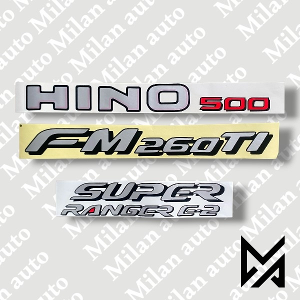 Stiker hino 500 Fm260TI Super Ranger / Stiker hino fm 260 ti / hino 500 fm 260 ti