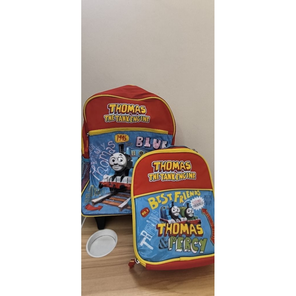 TERMURAH Tas Sekolah Anak Tas Traveling Anak THOMAS Original KIDZ STATION 2 In 1
