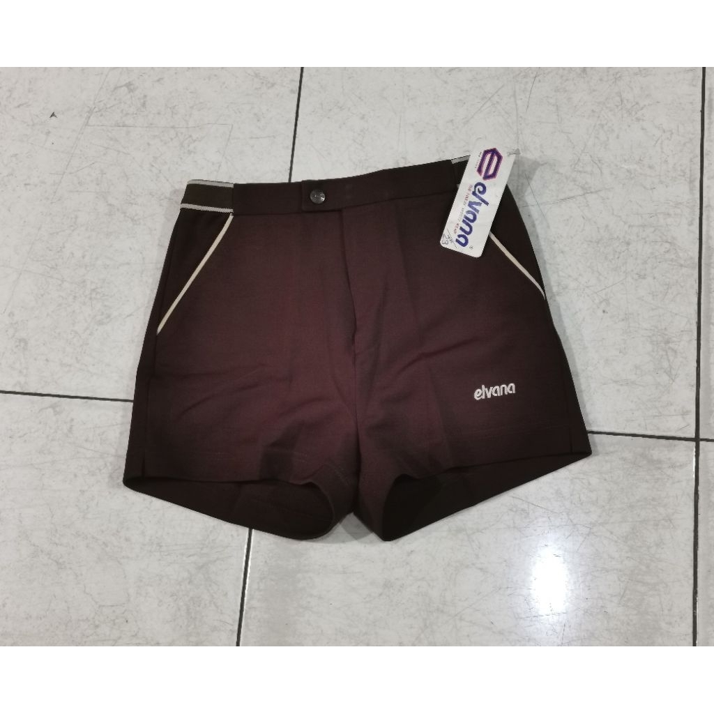 Celana pendek elvana coklat UK 28