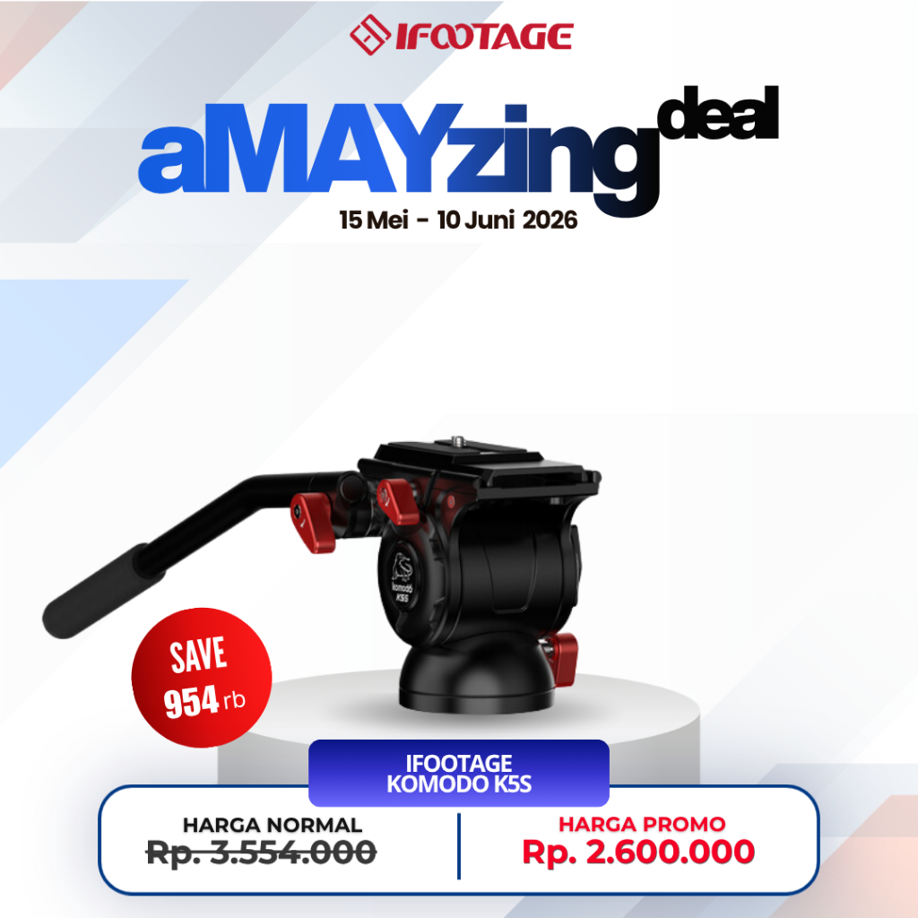 Ifootage Komodo K5S Fluid Head