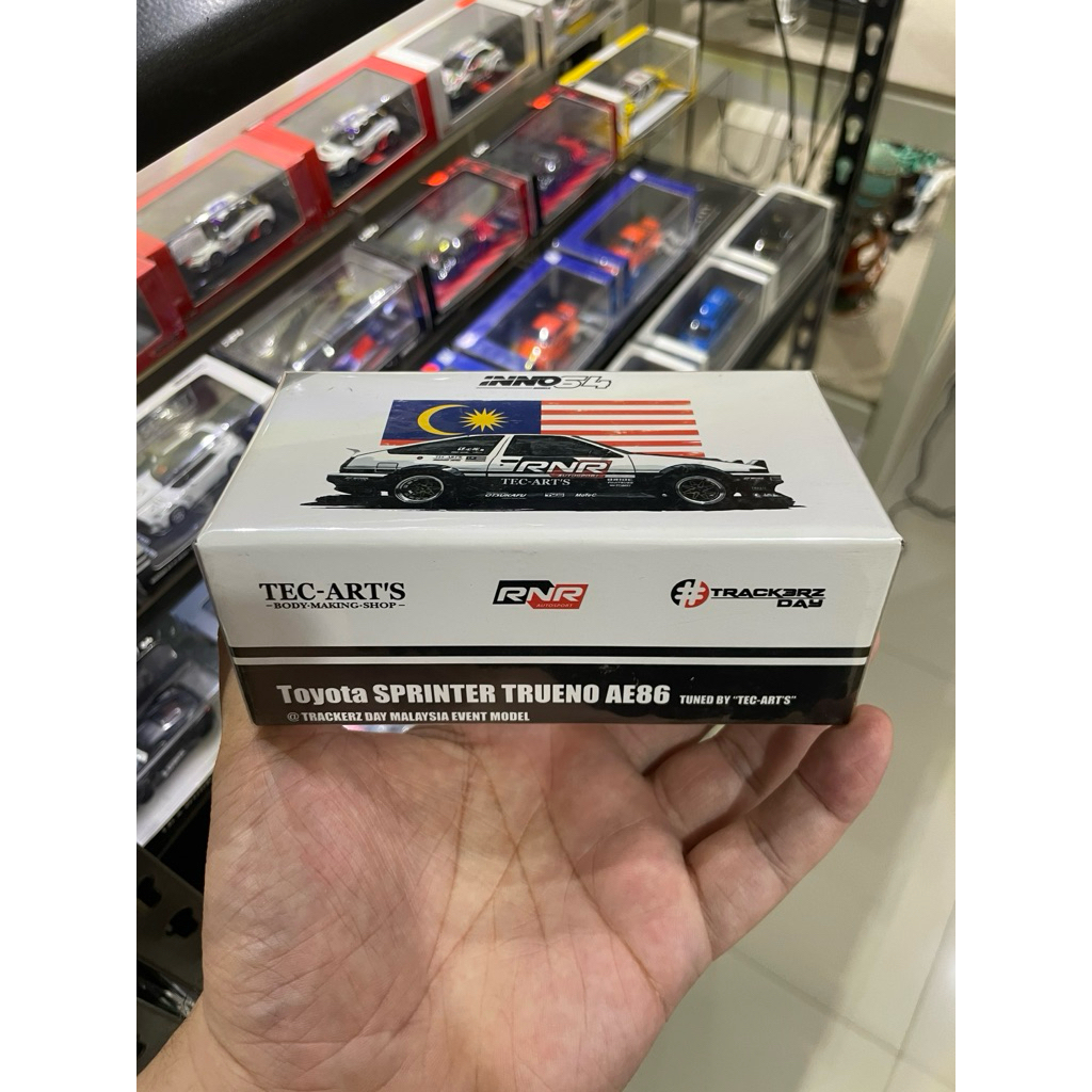 INNO64 Toyota Sprinter Trueno AE86 Malaysia Event Model