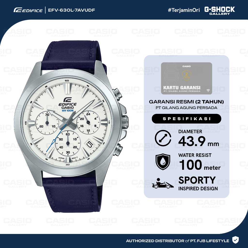 Jam Tangan Pria Edifice EFV-630L-7AVUDF Analog