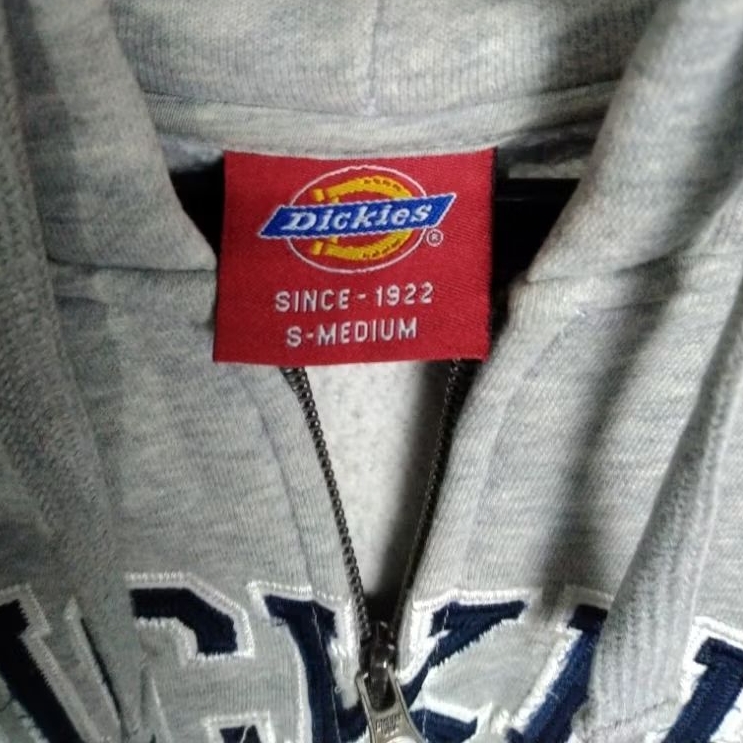 HOODIE ZIPPER DICKIES ABU-ABU ORIGINAL