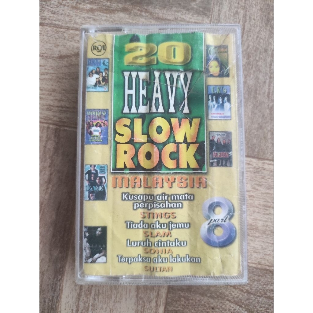 kaset pita 20 heavy slow rock malaysia