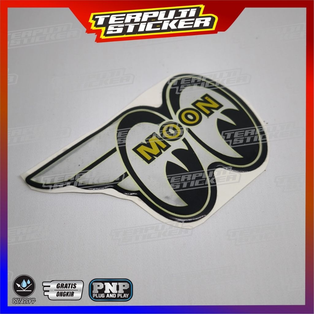 emblem timbul mooneyes sayap/emblem timbul mooneyes/emblem Mooneyes