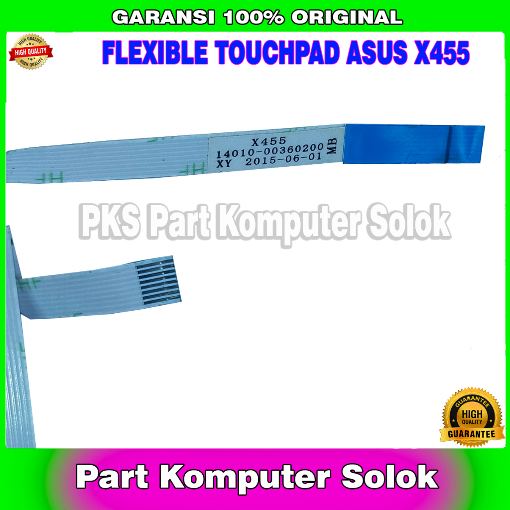 Kabel Fleksibel Touchpad asus 8 pin | Kabel Flexibel 8 Pin 0.5MM Bolak-Balik