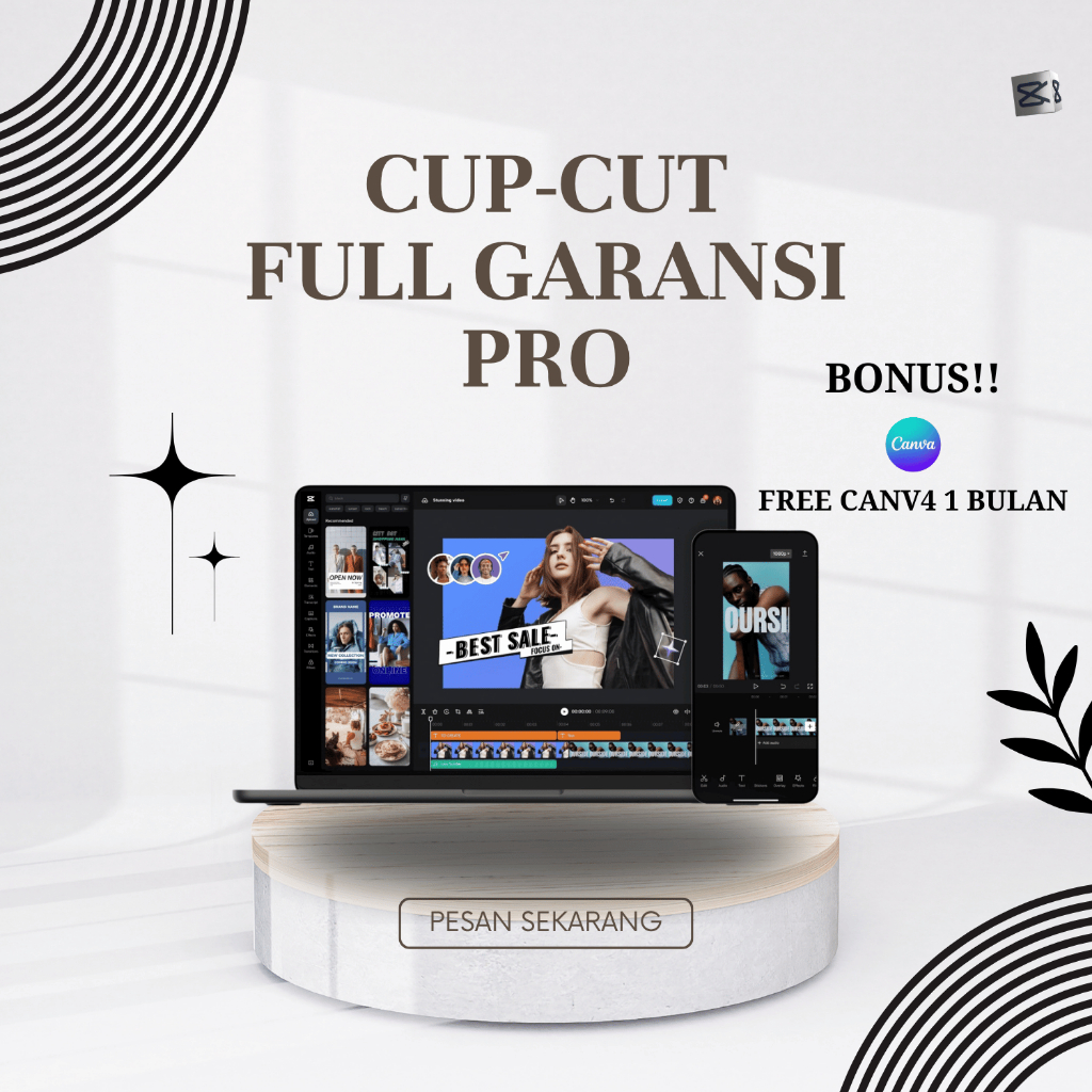 Full Bonuss FullPack Capcut Premium Template Bergaransi Bulanan