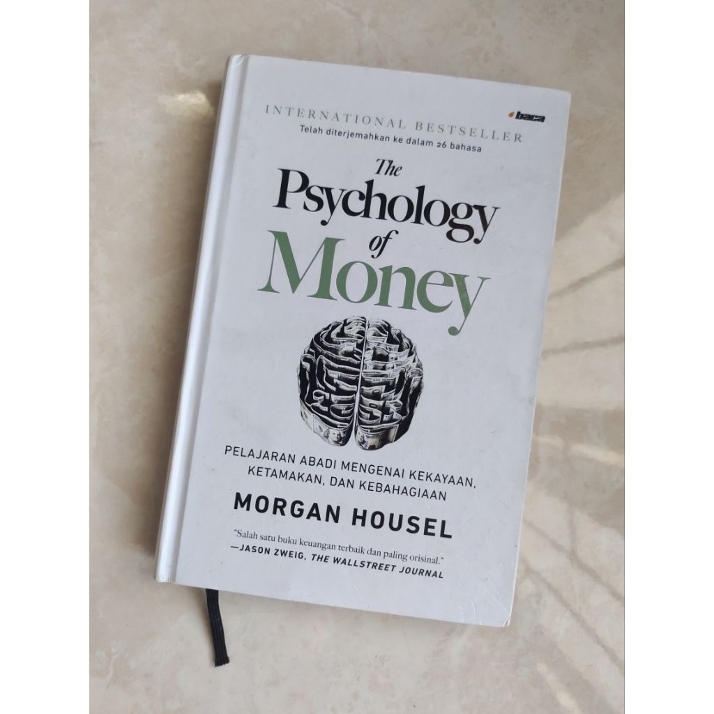 [preloved] The Psychology of Money (HC) by Morgan Housel | kolampunten