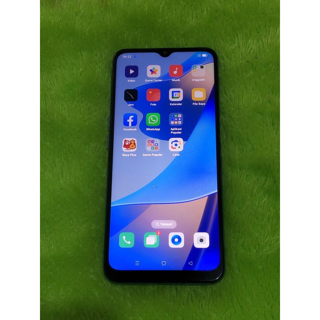 Oppo A16 ram 4/64 handphone second berkualitas normal siap pake mulus no minus kelengkapan hp charge
