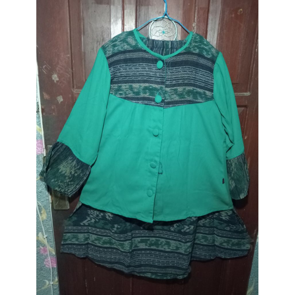 preloved baju one set rok wanita