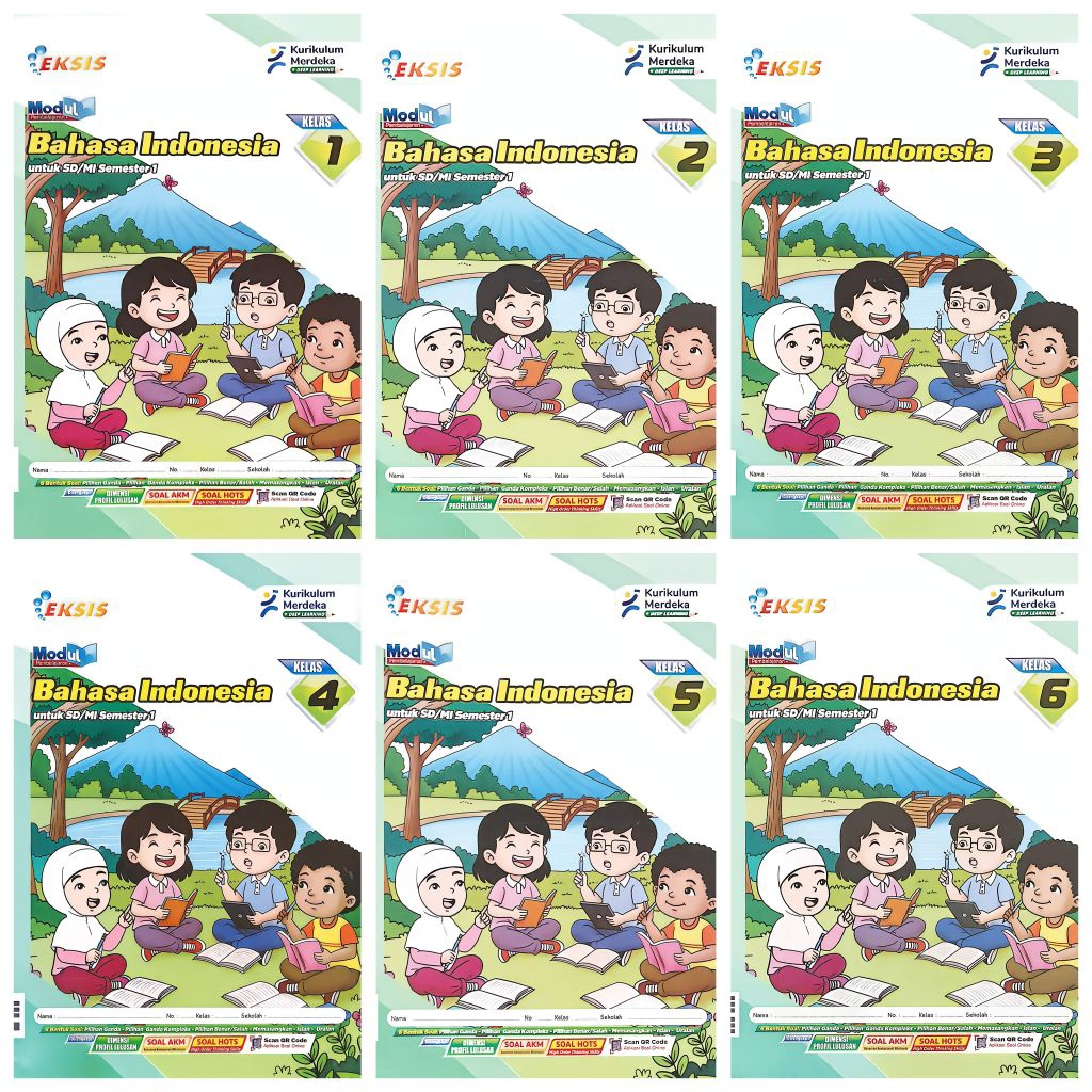 LKS EKSIS SD MI MATEMATIKA KELAS 1 2 3 4 5 6 SEMESTER 1 GANJIL TA. 2026/ 2027 KURIKULUM MERDEKA | LK