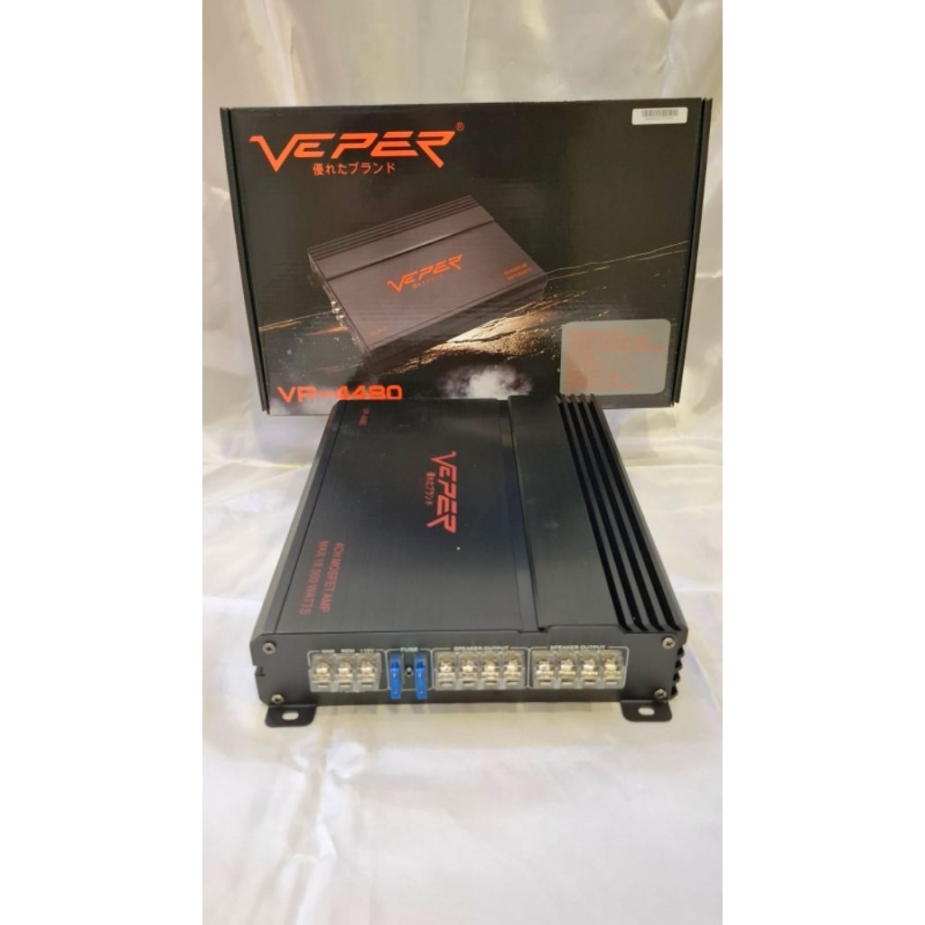 POWER AMPLI VEPER VP-4480 4CHANNEL