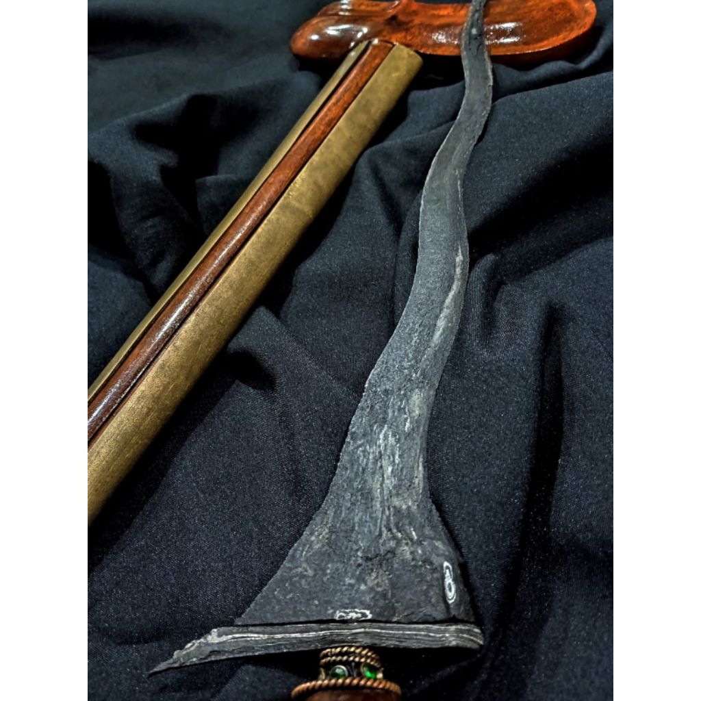 Keris Sepuh Pandawa Lare Pamor Ceprit Era Majapahit