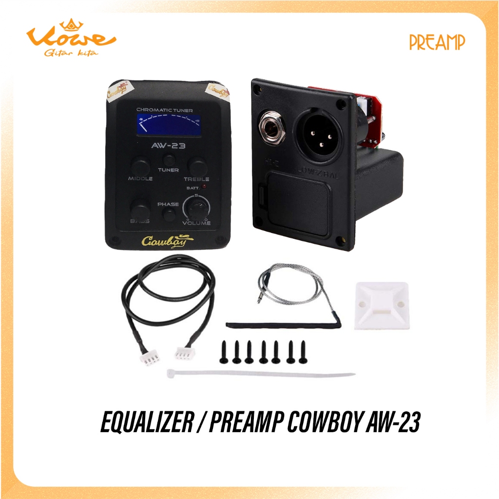 Preamp Equalizer Cowboy AW-23