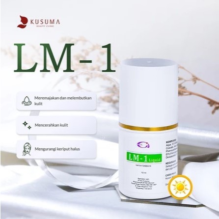 Kusuma Beauty  Serum Wajah LM-1 10ml Serum Pencerah Kulit Bio Kusuma