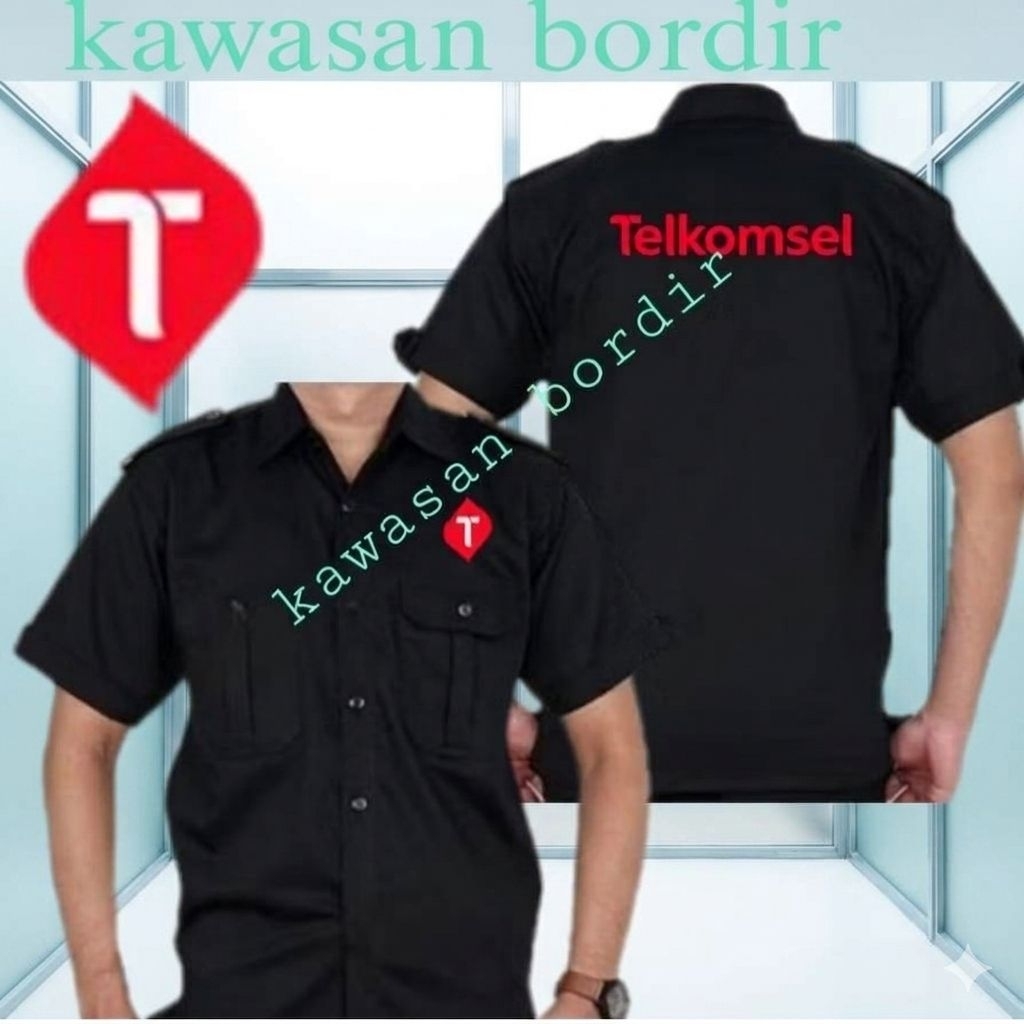 Terbaru kemeja Telkomsel baju Telkomsel pdh Telkomsel seragam Telkomsel kemeja Indihome baju Indihom