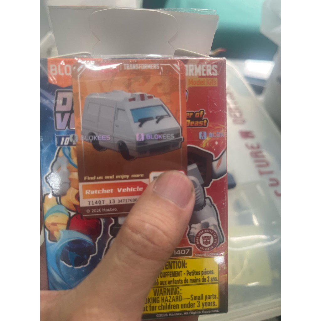 blokees transformers defender 07 - ratchet vehicle