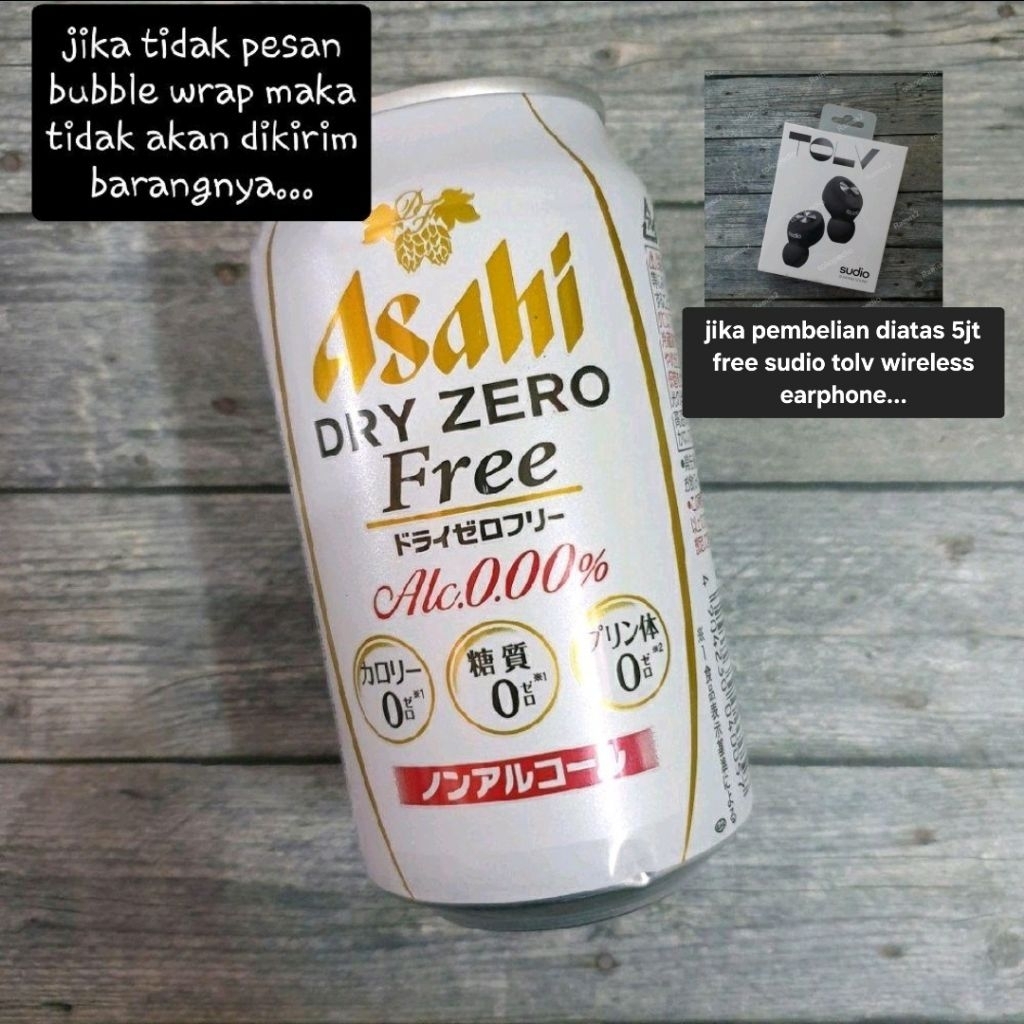 Asahi Dry Zero Non No Alcohol Beer bir Carlsberg Heineken Paulaner Corona