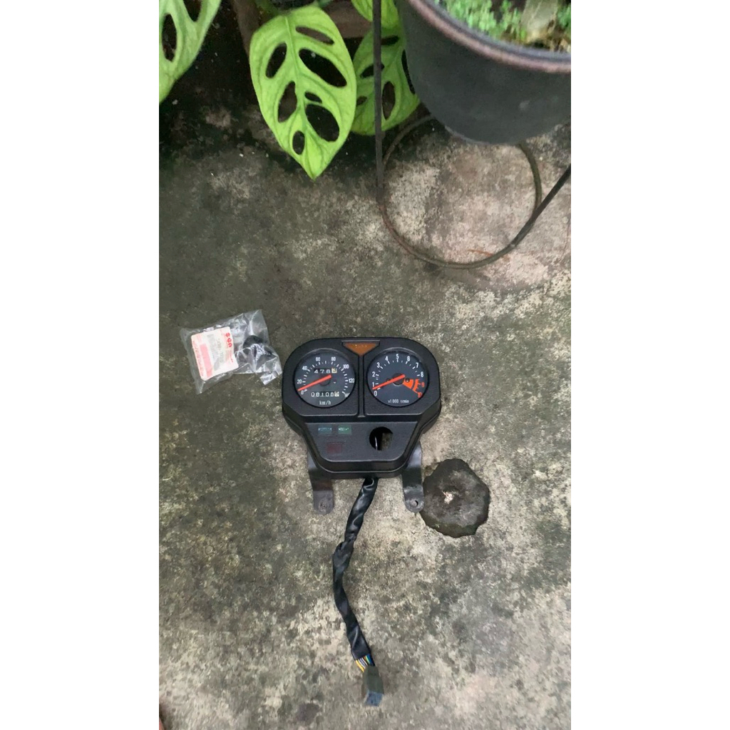 spidometer suzuki ts125 original copotan spidometer suzuki ts 125 ori lepasan spido suzuki ts125 ori