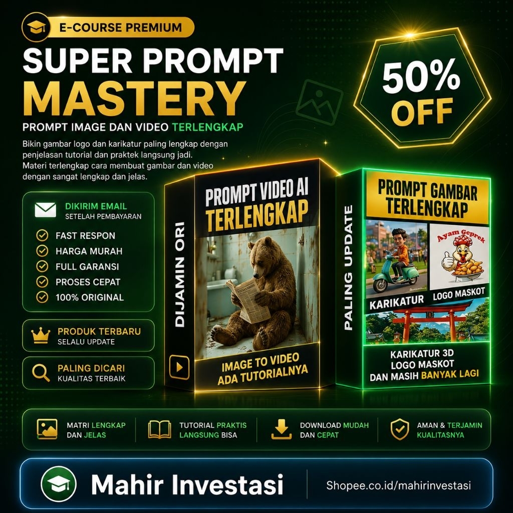 Super Prompt Mastery: Kelas Prompt Gambar & Video AI Terlengkap