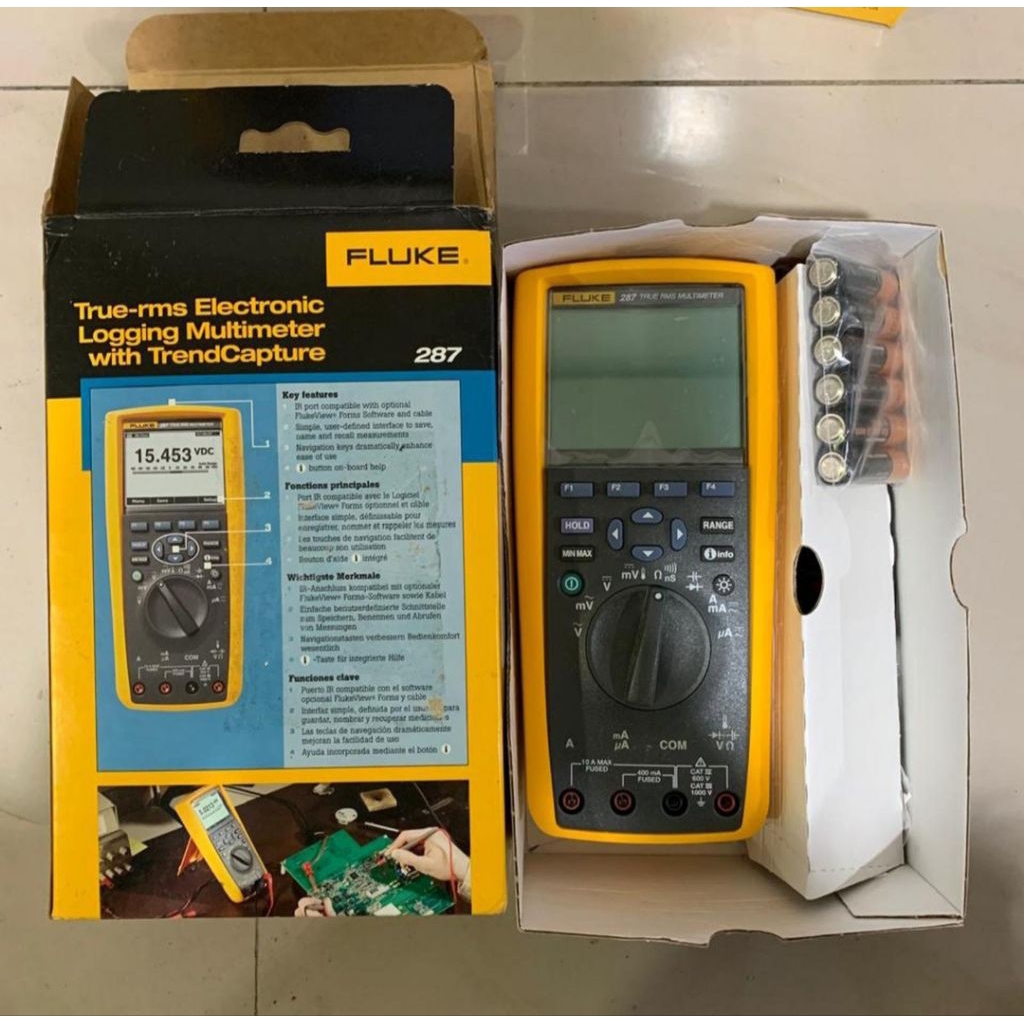 FLUKE 287 TRUE MULTIMETER