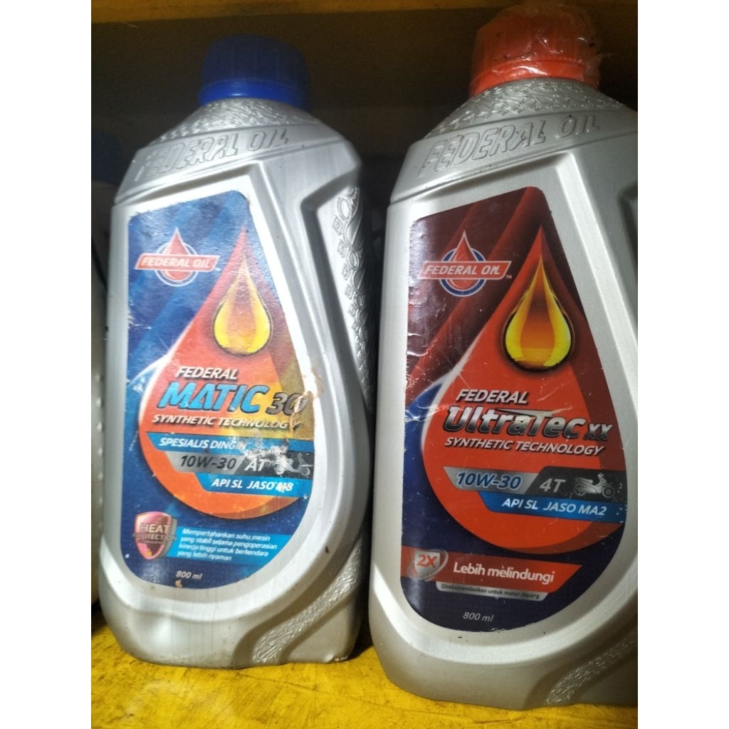 FEDERAL OIL ULTRATEC  800ML silver