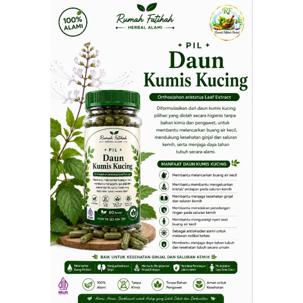kapsul herbal daun kumis kucing/ herbal kumis kucing herbal diabetes/ kapsul diabetes/ kapsul kumis 