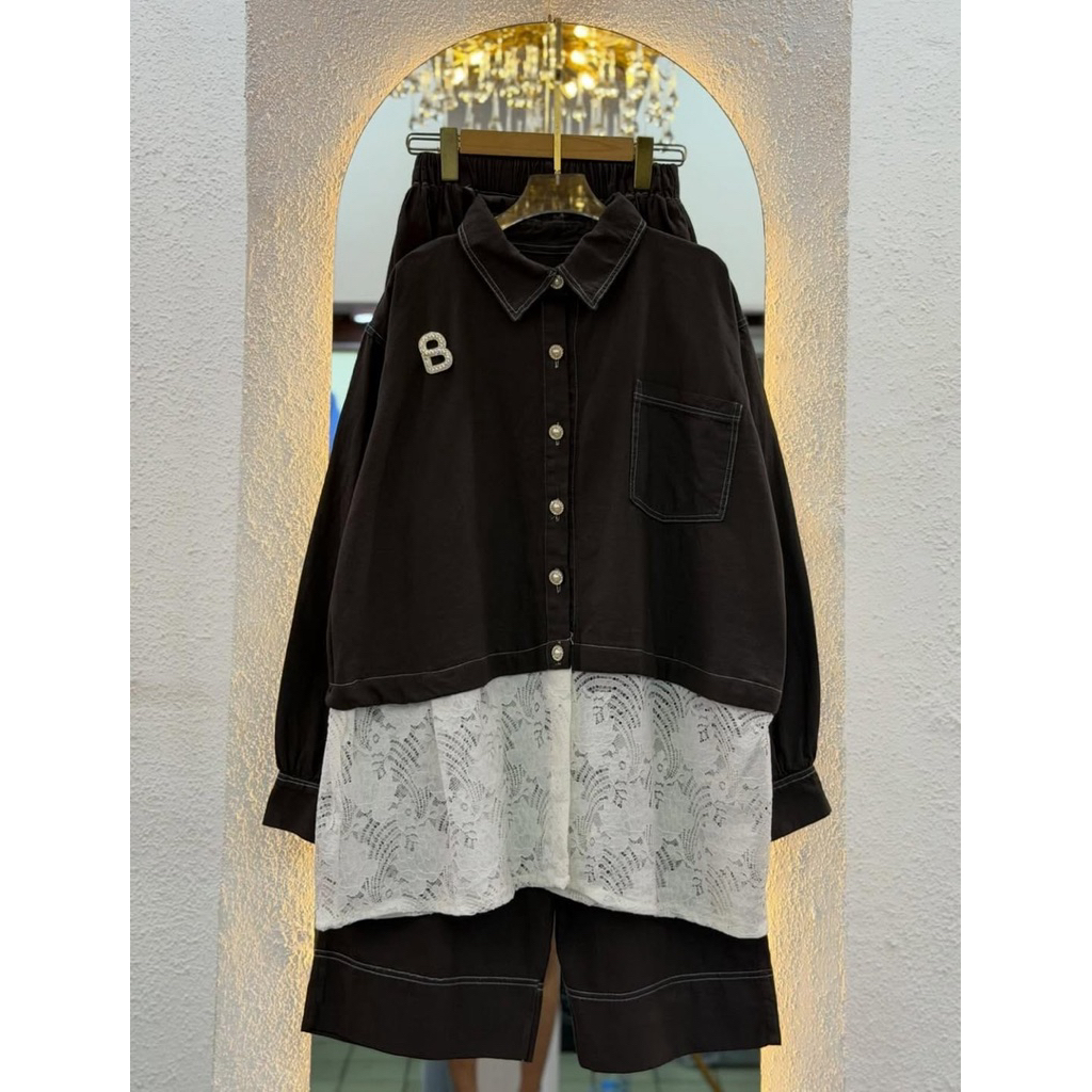 ONE SET JEANS WANITA