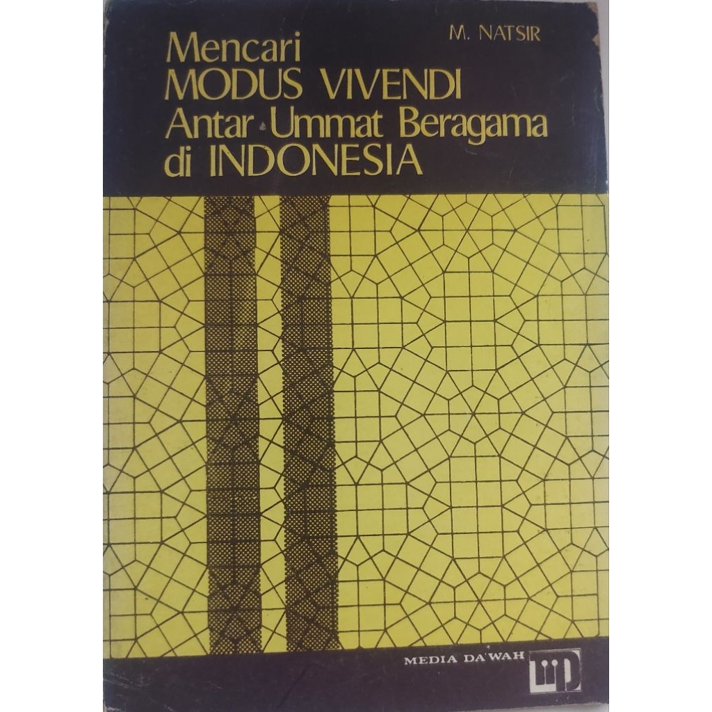 BUKU MENCARI MODUS VIVENDI ANTAR UMMAT BERAGAMA DI INDONESIA BEKAS ORIGINAL