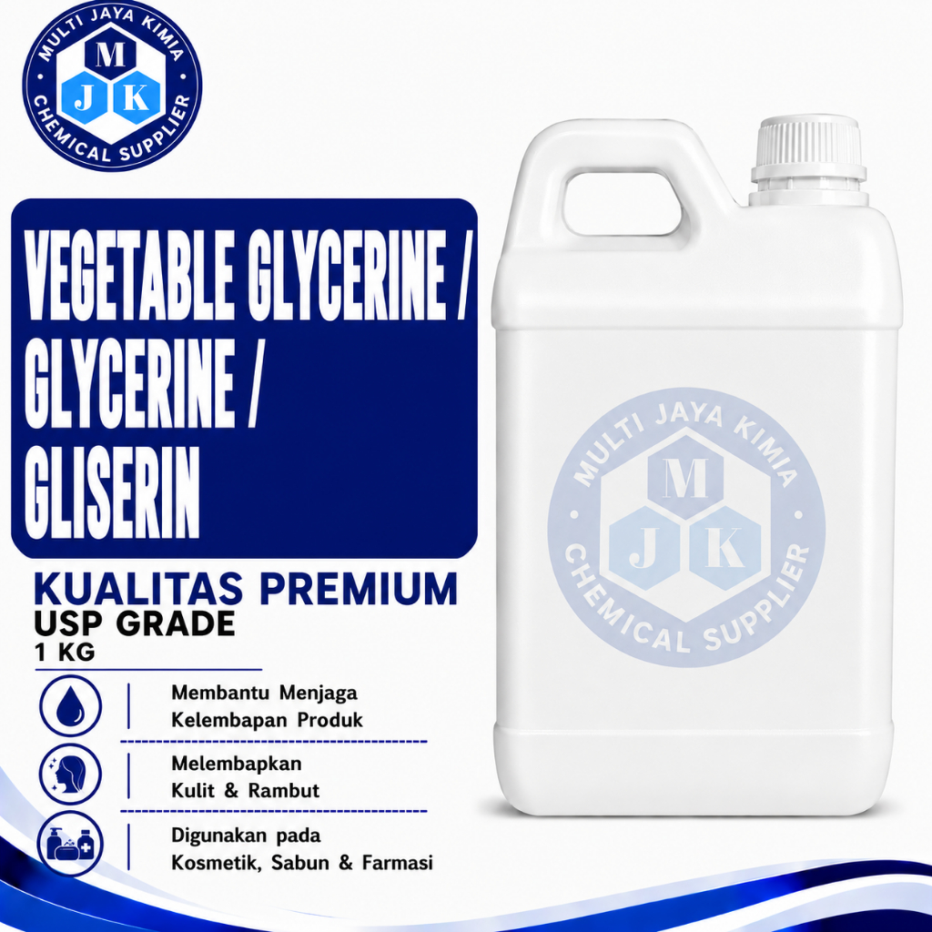 Vegetable Glycerine / Glycerine / Gliserin USP GRADE 1Kg