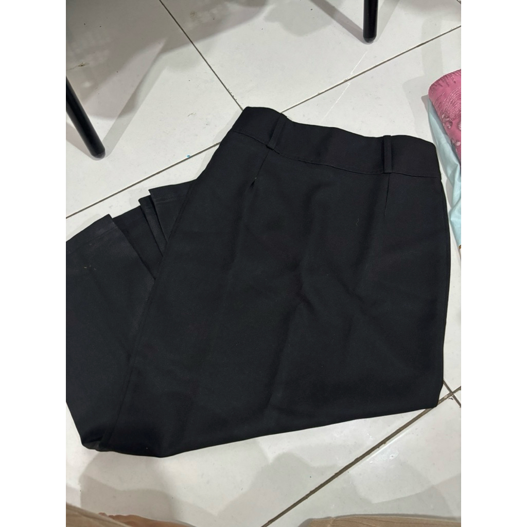 Rok Span Hitam Preloved