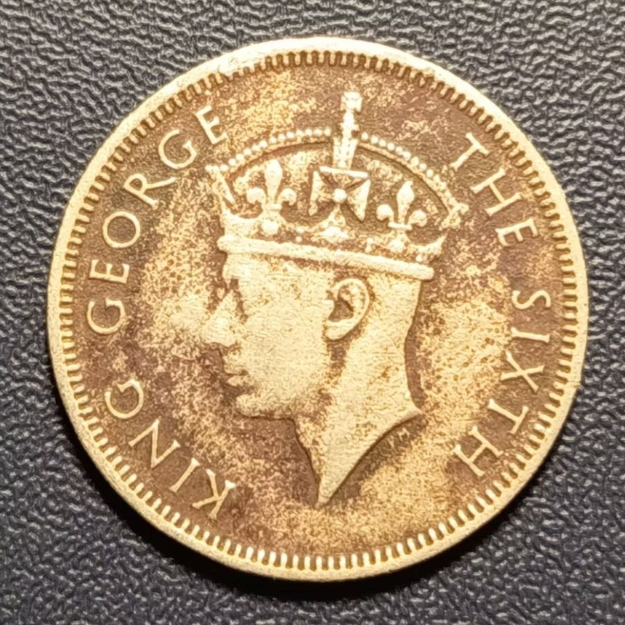 Koleksi Koin Asing Malaya 20 Cents King George