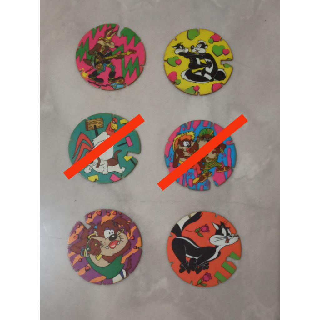 Tazos Looney Tunes satu bintang