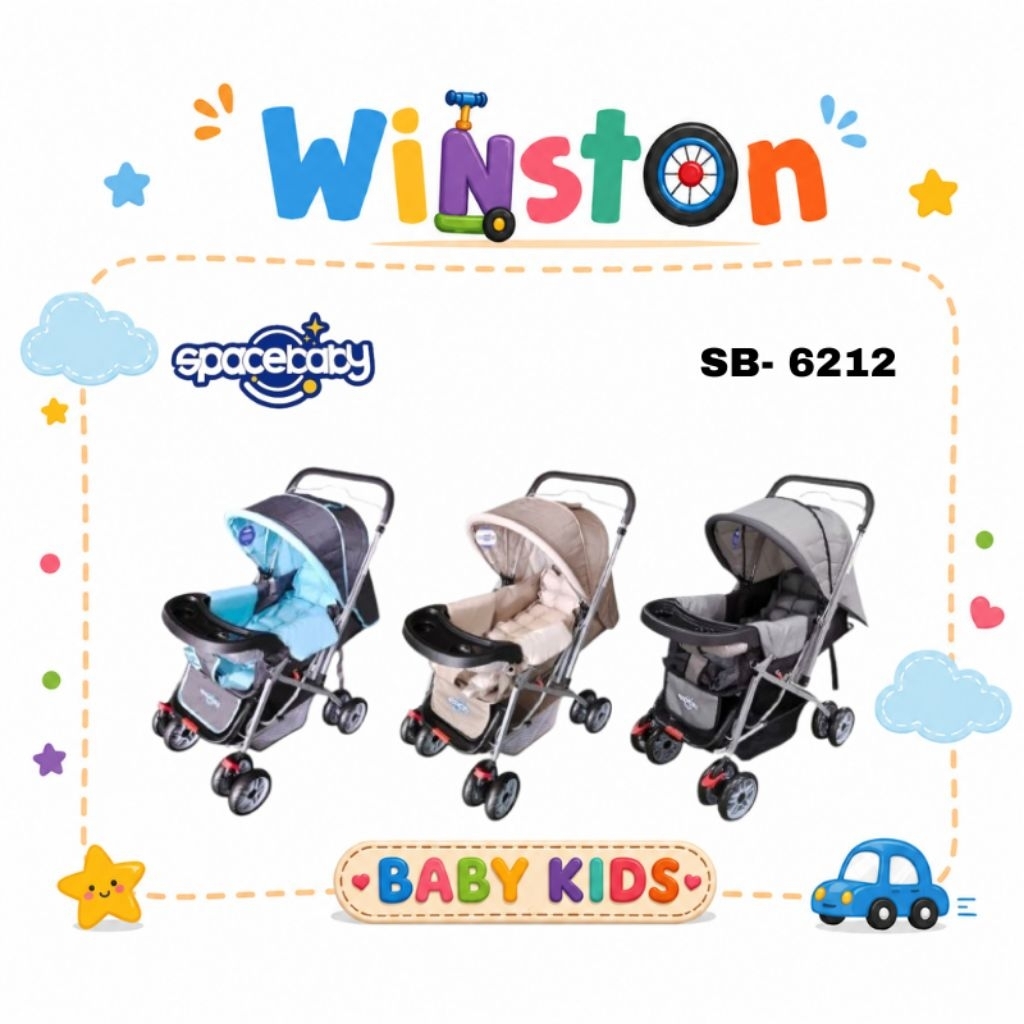 STROLLER BABY SPACE BABY SB 6212/ SB 6055/ SB 6202/ SB 6213/ SB 6215/ SB 6217/ SB 6218/ SB 329-1/ SB