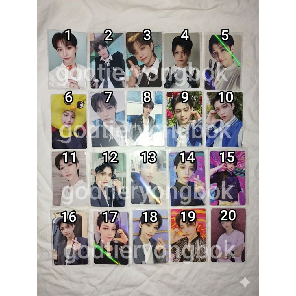 Stray Kids Felix Yongbok Photocard Pre Order Benefit POB PC Maxident MMT SW SOUNDWAVE LD LUCKY DRAW 