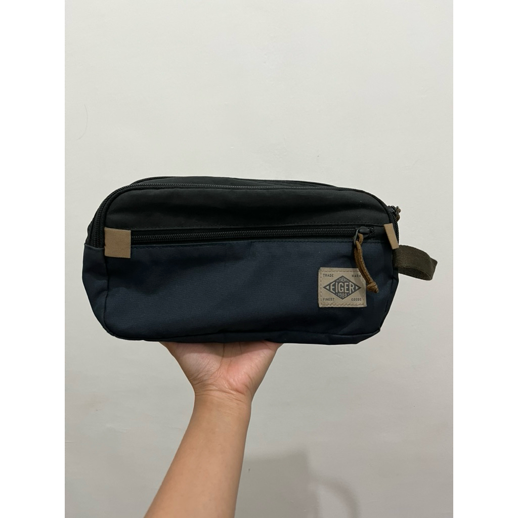 handbag eiger navy black
