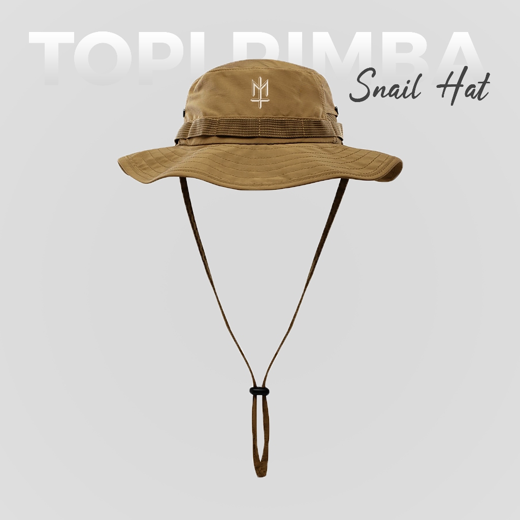 Topi Gunung Rimba Outdoor Premium Logo Maternal