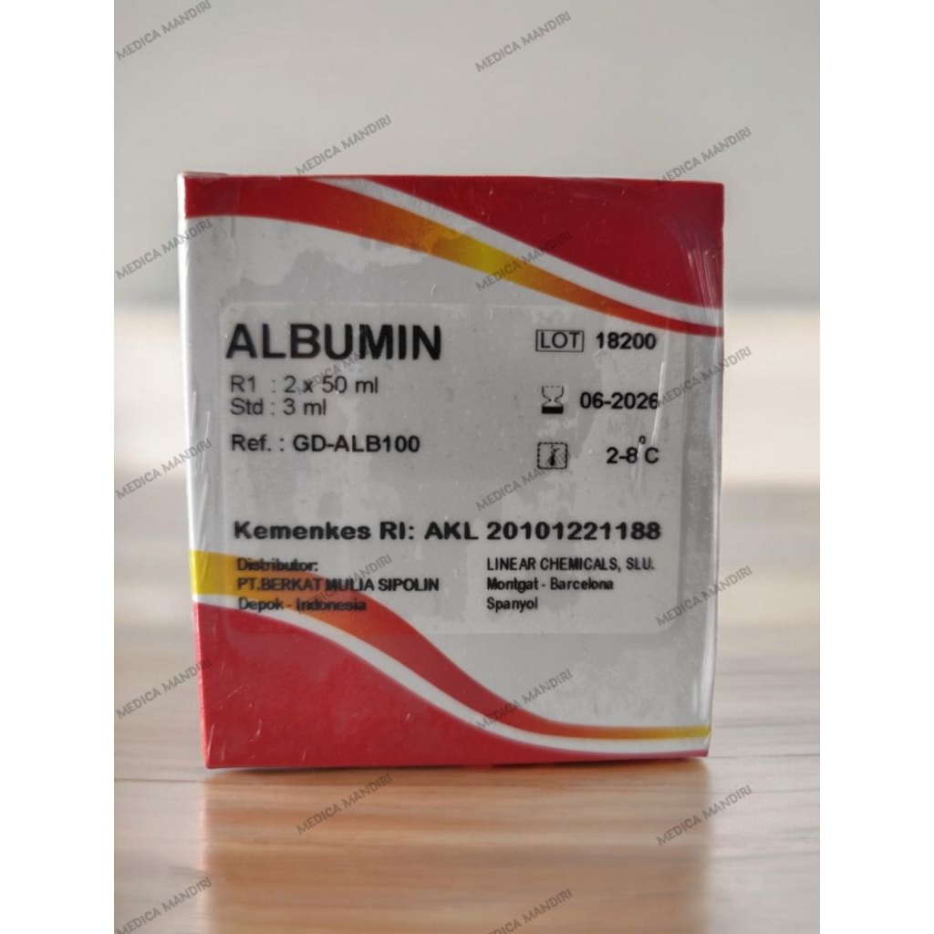ALBUMIN GLORY/REAGEN ALBUMIN GLORY/ALBUMIN MURAH GLORY DIAGNOSTIC 2x50ml/2x100ml/4x100ml
