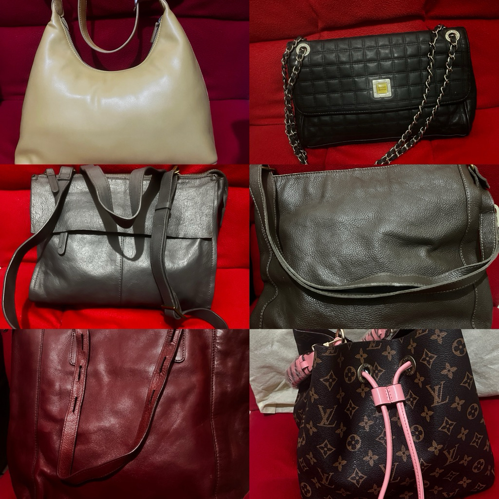 [PRELOVED] Tas Murah 60.000-350.000 LV Bucket Bag Banabana Sling Chain Bag