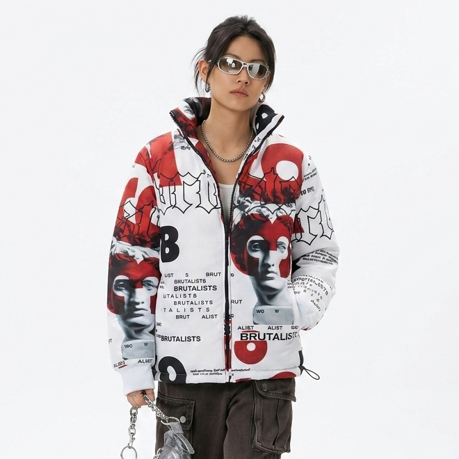 Jacket Outdoor Puffer Pria Wanita - Brutalists