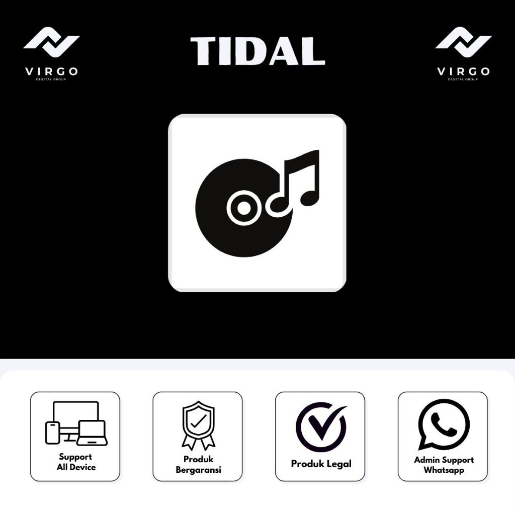 TIDAL 1 BULAN PREMIUM BERGARANSI