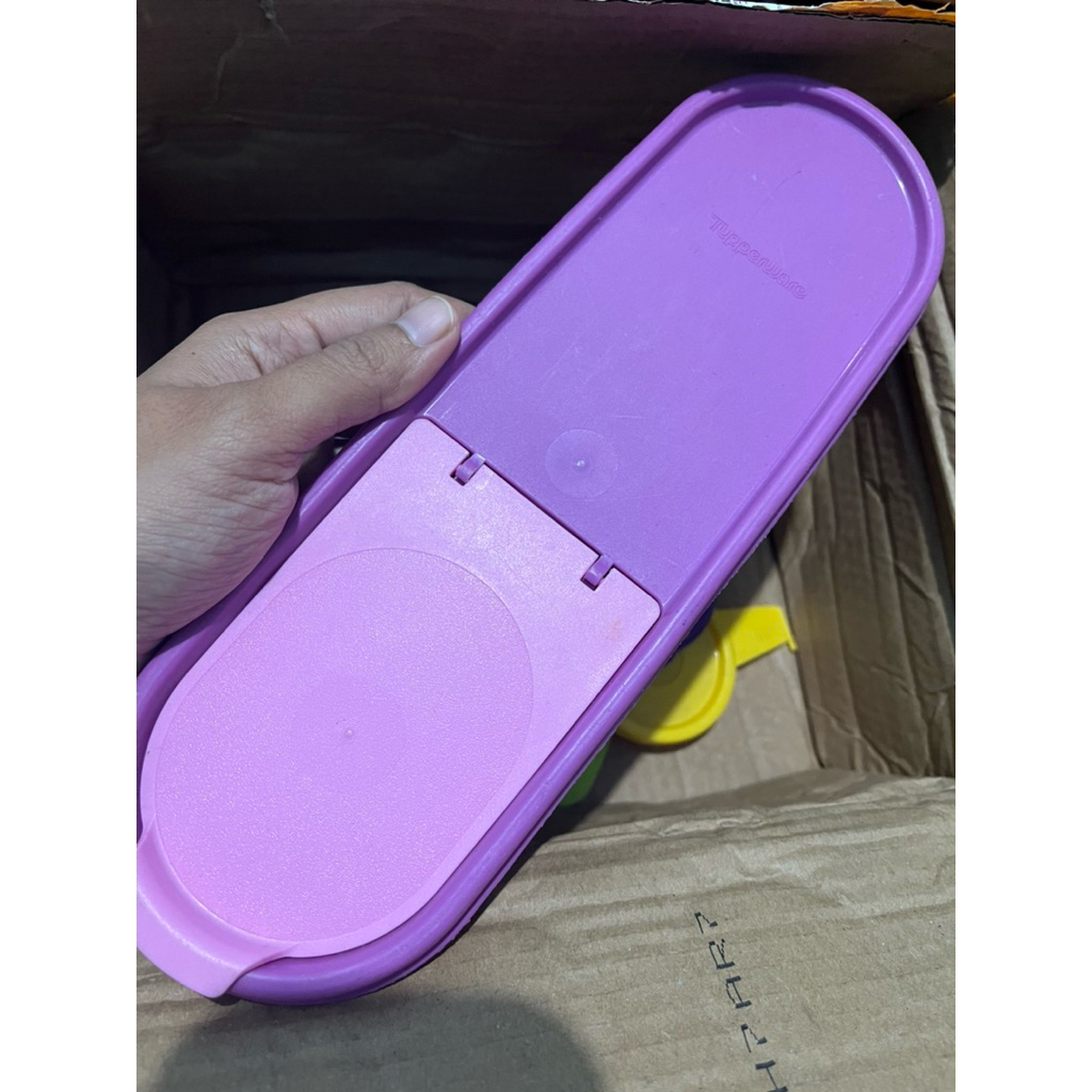Tutup oval besar tupperware second